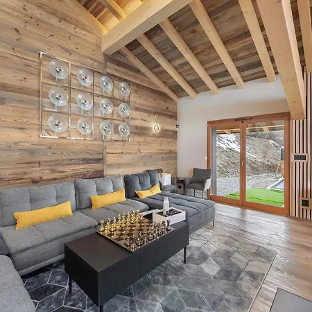 De Luxe Avec Piscine Chauffee Au Mont D'arbois, - 14 Personnes - Fr-1-569-75 Chalet